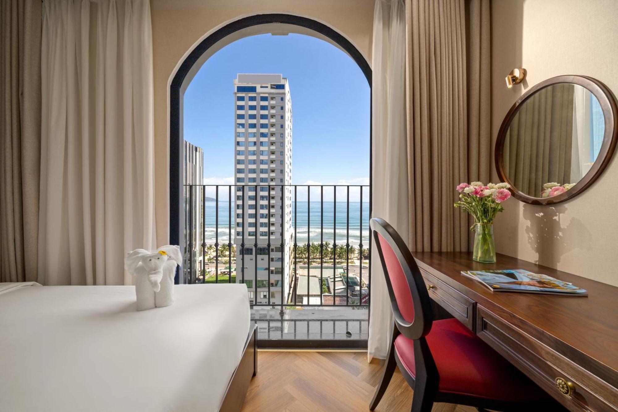 Golden Lotus Luxury Hotel Danang - Complimentary Daily Afternoon Tea Exterior foto